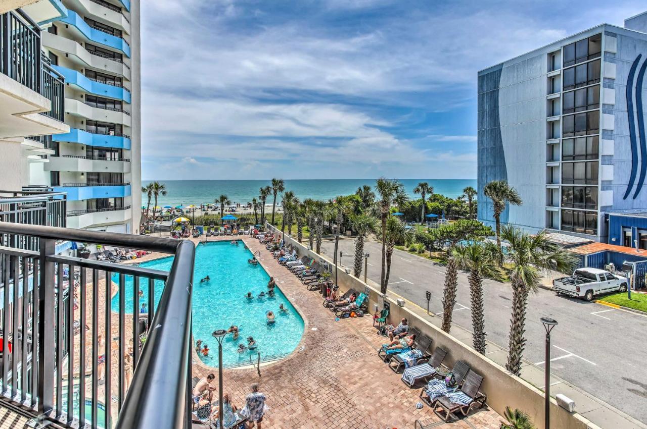 Ocean View Apt And Access To Pool, Beach And More Myrtle Beach Exterior photo