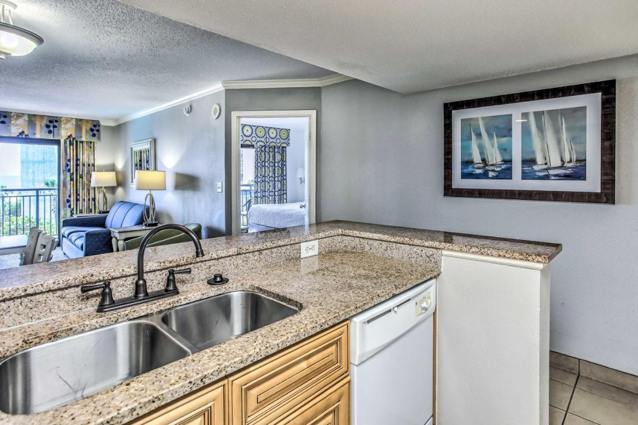 Ocean View Apt And Access To Pool, Beach And More Myrtle Beach Exterior photo